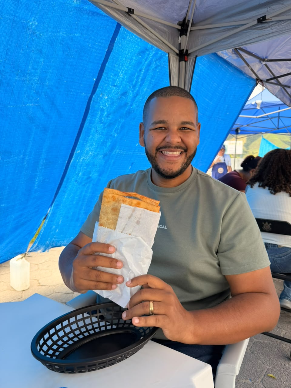 Maurício da Feira, criador da Feira da Costa Norte, em São Sebastião